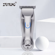 Metal body Professional Hair Trimmer Barber Men’s Cordless balding Hair Clippers Rechargeable Mini Electric Haircut machine