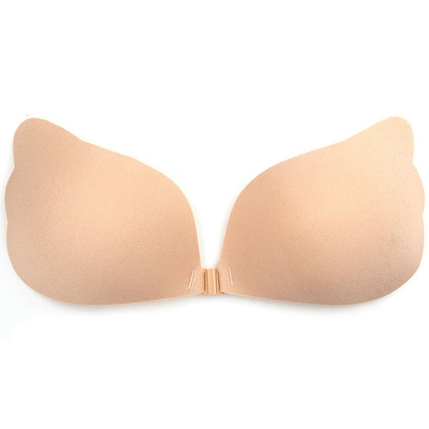 Magic Bras Big Cup Strapless Invisible Push Up gather bra Self Adhesive Silicone Sticky BH Backless Women Sexy intimates dress